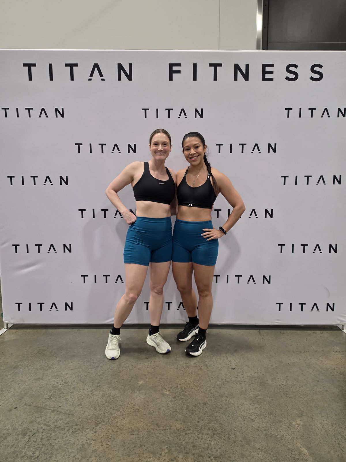 Aura and Mary at Titan Games